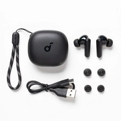 Наушники Bluetooth Soundcore P20i True Wireless Bluetooth Earbuds A39490F1 Black вакуумные, Type-C, изображение 5